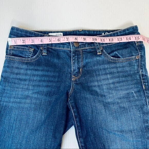 GAP 1969 Women's Always Skinny Distressed Jeans, Size 27/4R Blue* - Picture 6 of 9